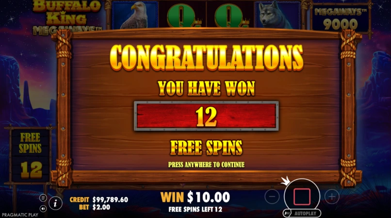 Buffalo King Megaways Slot Volné Otočky